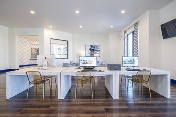 Well equipped business center